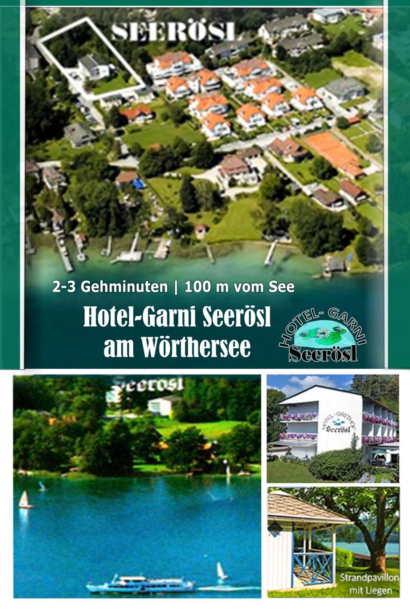 Hotel Garni Seeroesl Am Woerthersee , Kaernten Крумпендорф Экстерьер фото