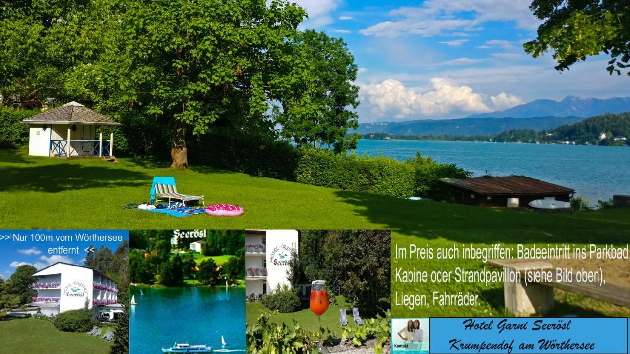 Hotel Garni Seeroesl Am Woerthersee , Kaernten Крумпендорф Экстерьер фото